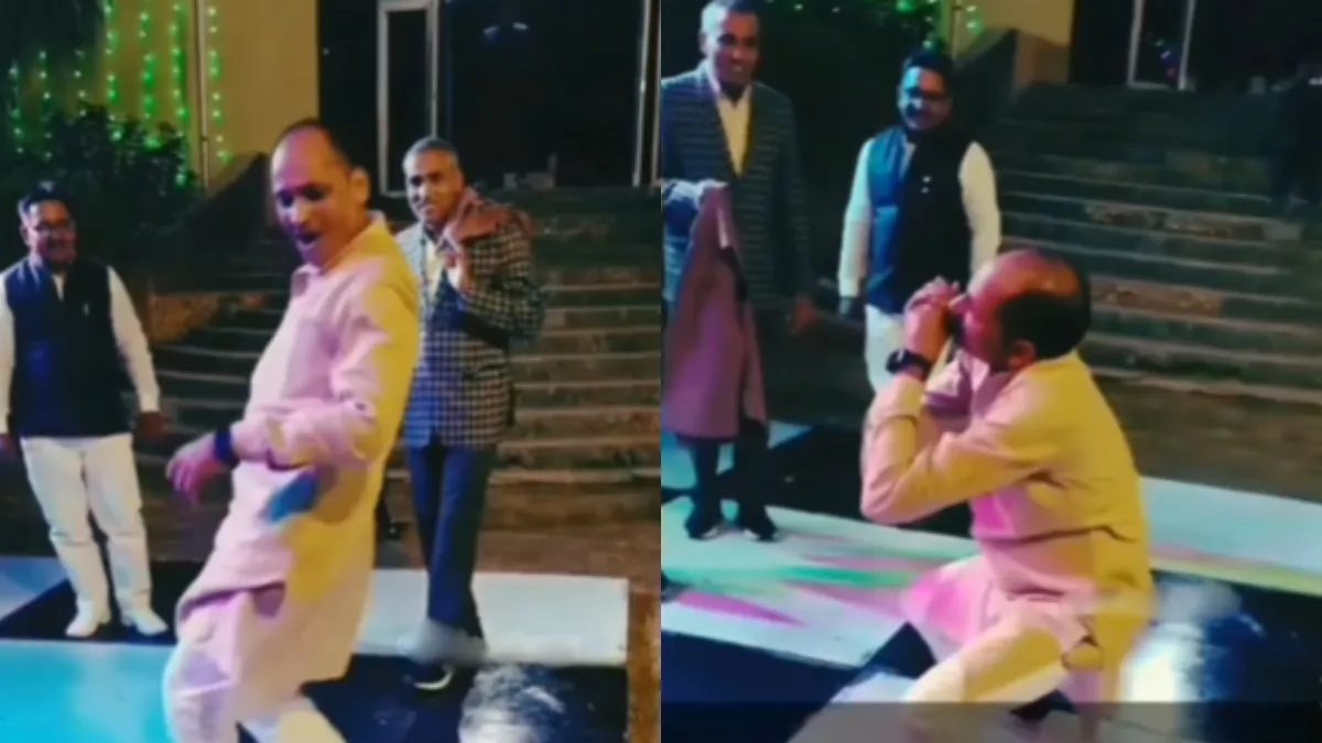 पंजाबी गाने पर अंकल ने किया शानदार डांस- India TV Hindi