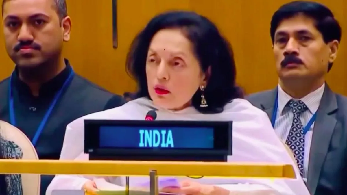 रुचिरा कांबोज, संयुक्त राष्ट्र में भारत की स्थायी प्रतिनिधि।- India TV Hindi