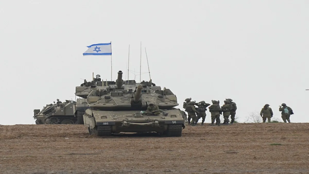 इजराइल सेना के टैंक (प्रतीकात्मक तस्वीर)- India TV Hindi