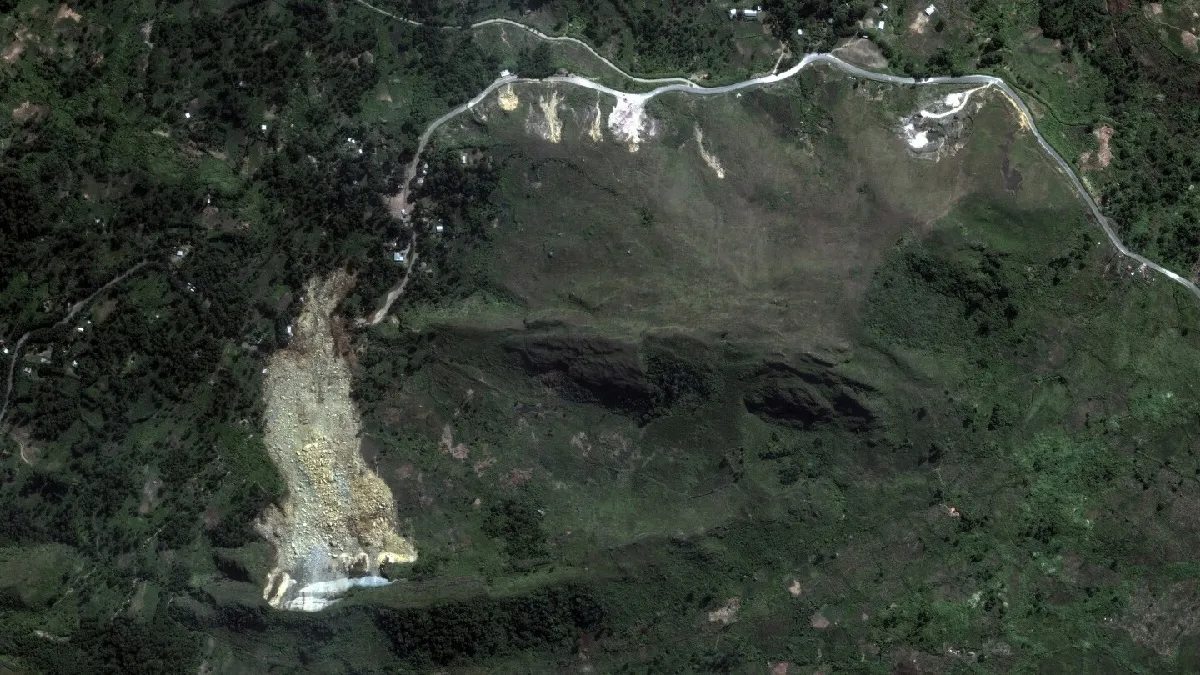 landslide in Papua New Guinea- India TV Hindi