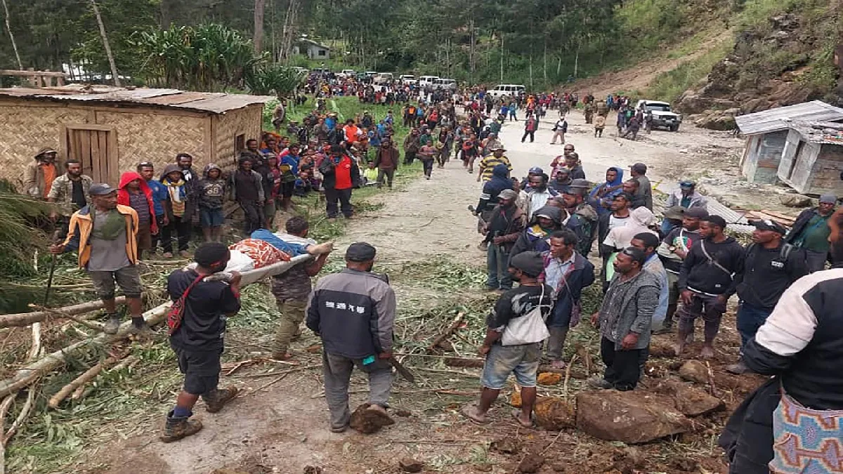 Papua New Guinea landslide- India TV Hindi