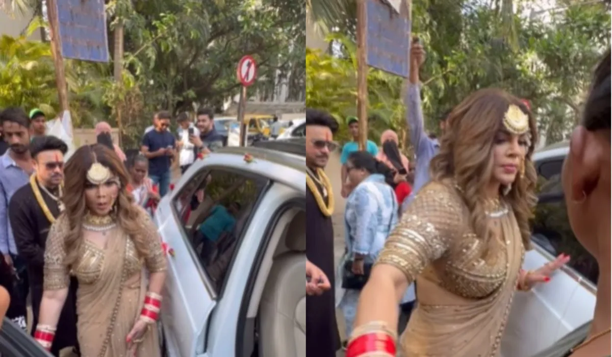 Rakhi Sawant Pushes Female Fan in the mid of the road- India TV Hindi