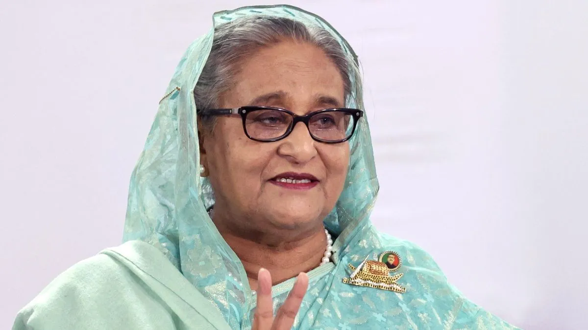 शेख हसीना, बांग्लादेश की प्रधानमंत्री। - India TV Hindi