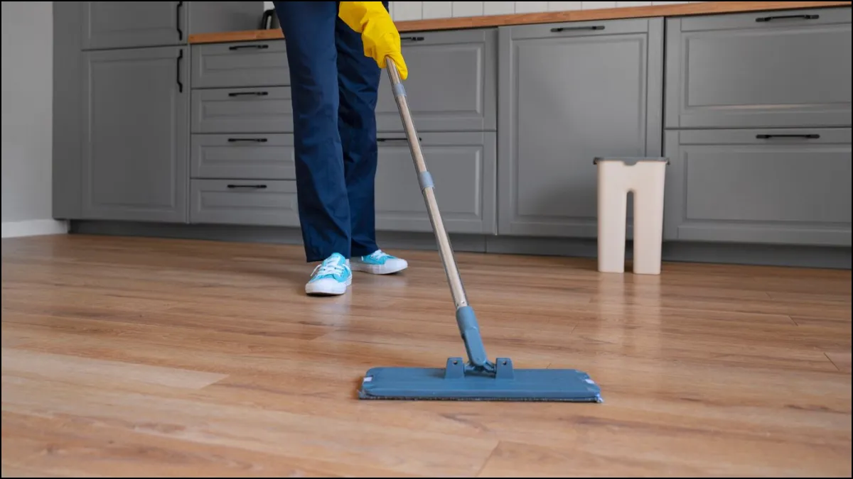 Wooden Floor Cleaning- India TV Hindi