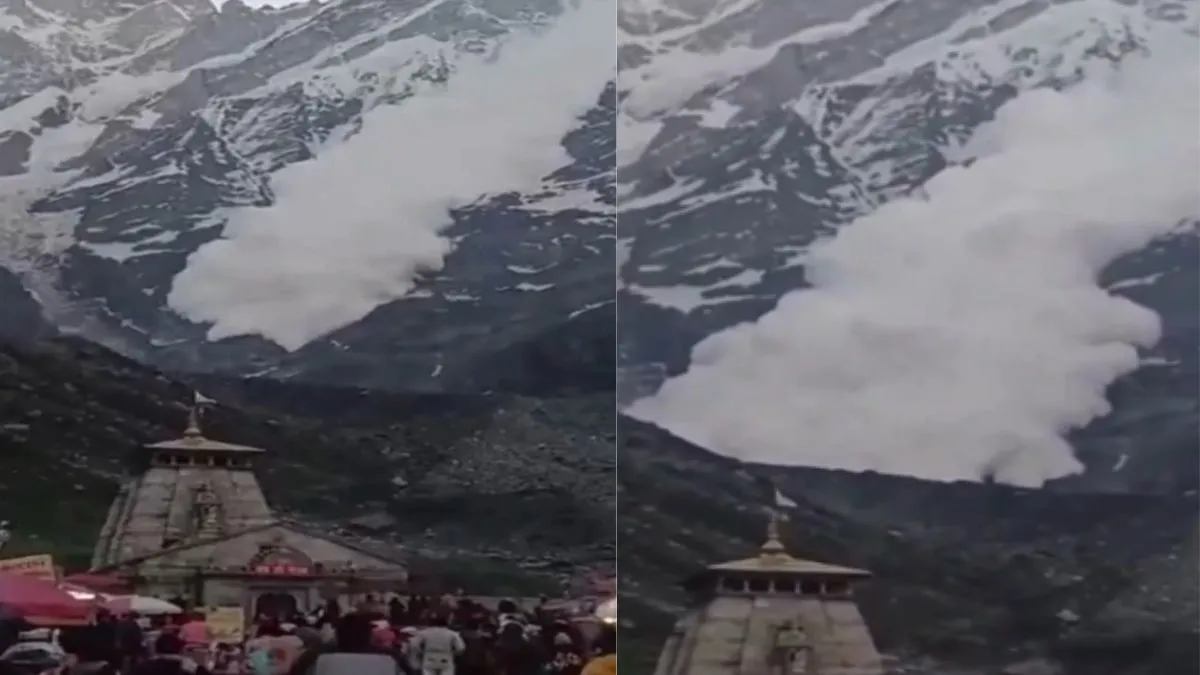 Avalanche occurred near Kedarnath- India TV Hindi