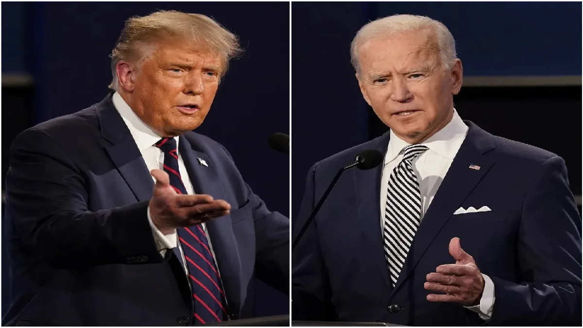 Joe Biden and Donald Trump - India TV Hindi