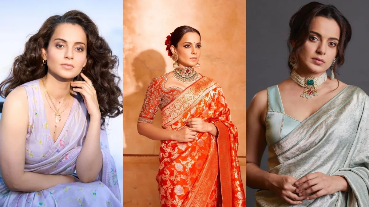 kangana ranaut saree collection- India TV Hindi