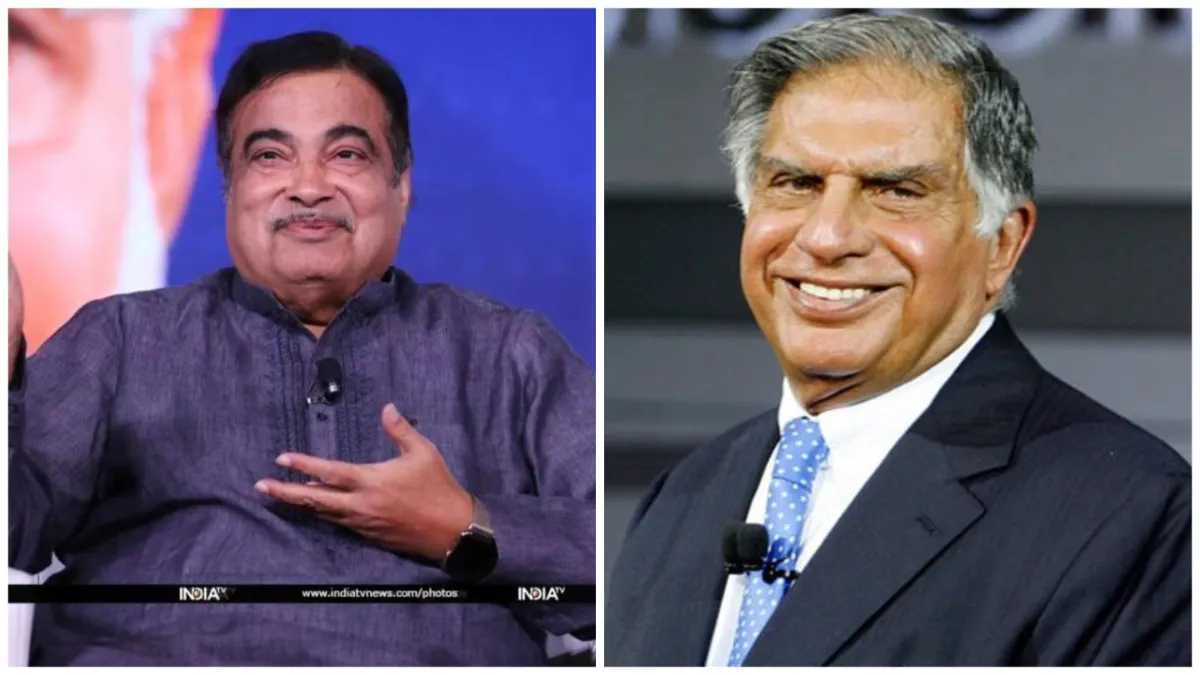 Nitin Gadkari gave the example of Ratan Tata said Some people start flying as soon as they get 10-20- India TV Hindi
