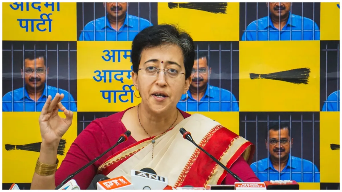 delhi water crisis Atishi srote letter and appealed to cm yogi adityanath and nayab singh saini for - India TV Hindi