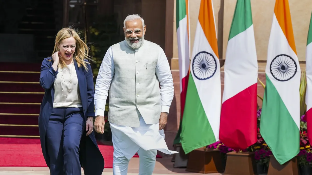 PM Modi and Giorgia Meloni- India TV Hindi