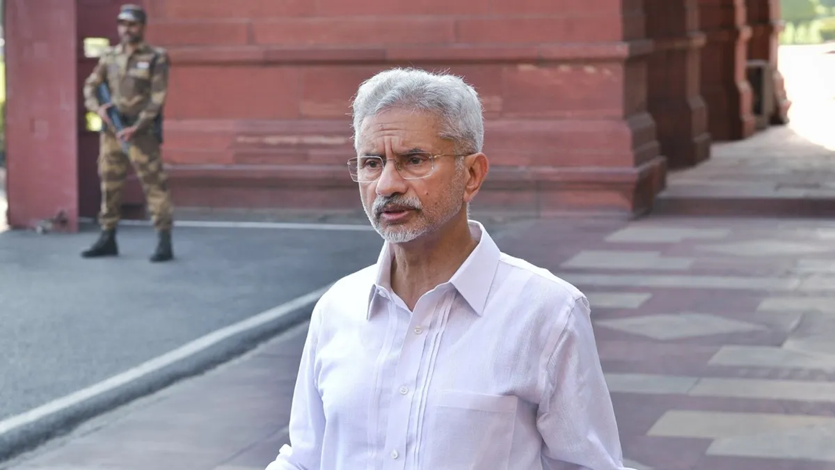 India Foreign Minister S Jaishankar- India TV Hindi