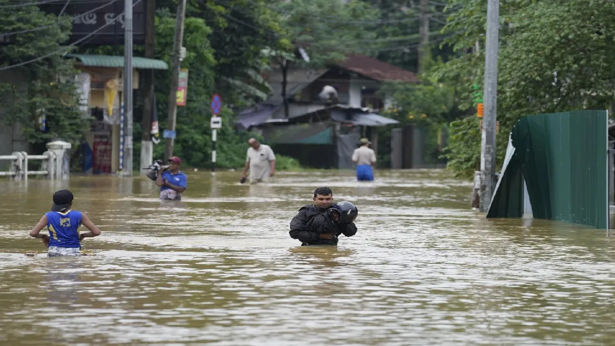 Sri Lanka Heavy rain- India TV Hindi