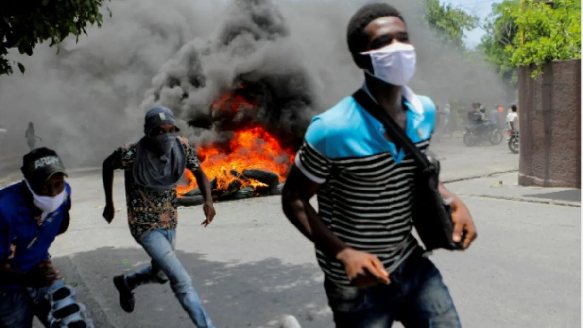 हैती में हिंसा। - India TV Hindi