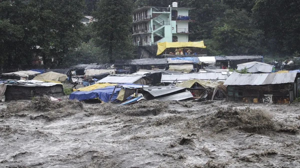अरुणाचल प्रदेश में बाढ़ (सांकेतिक तस्वीर)- India TV Hindi