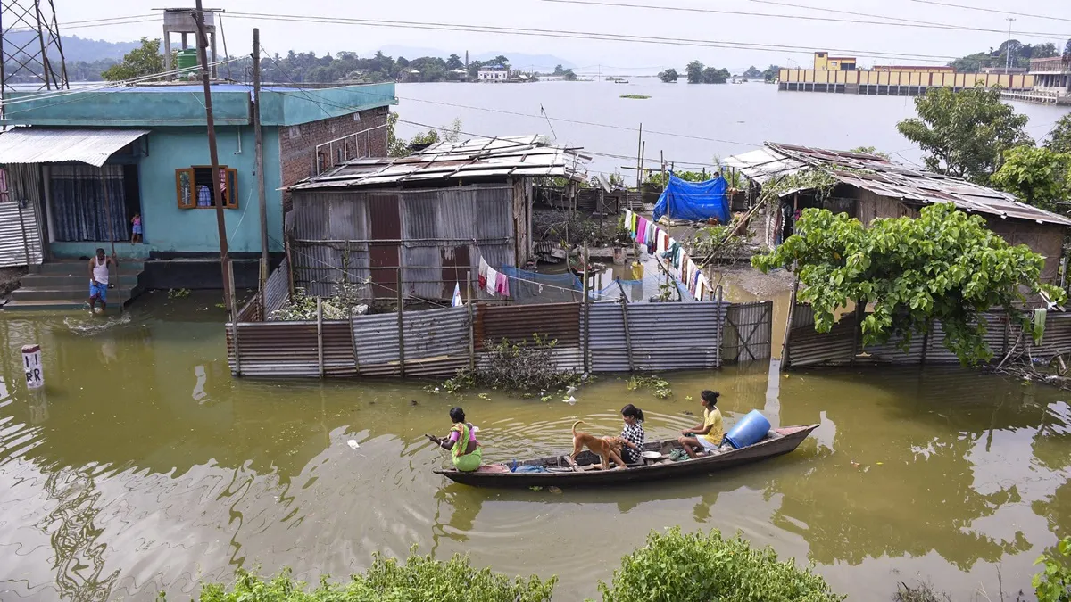 assam flood- India TV Hindi