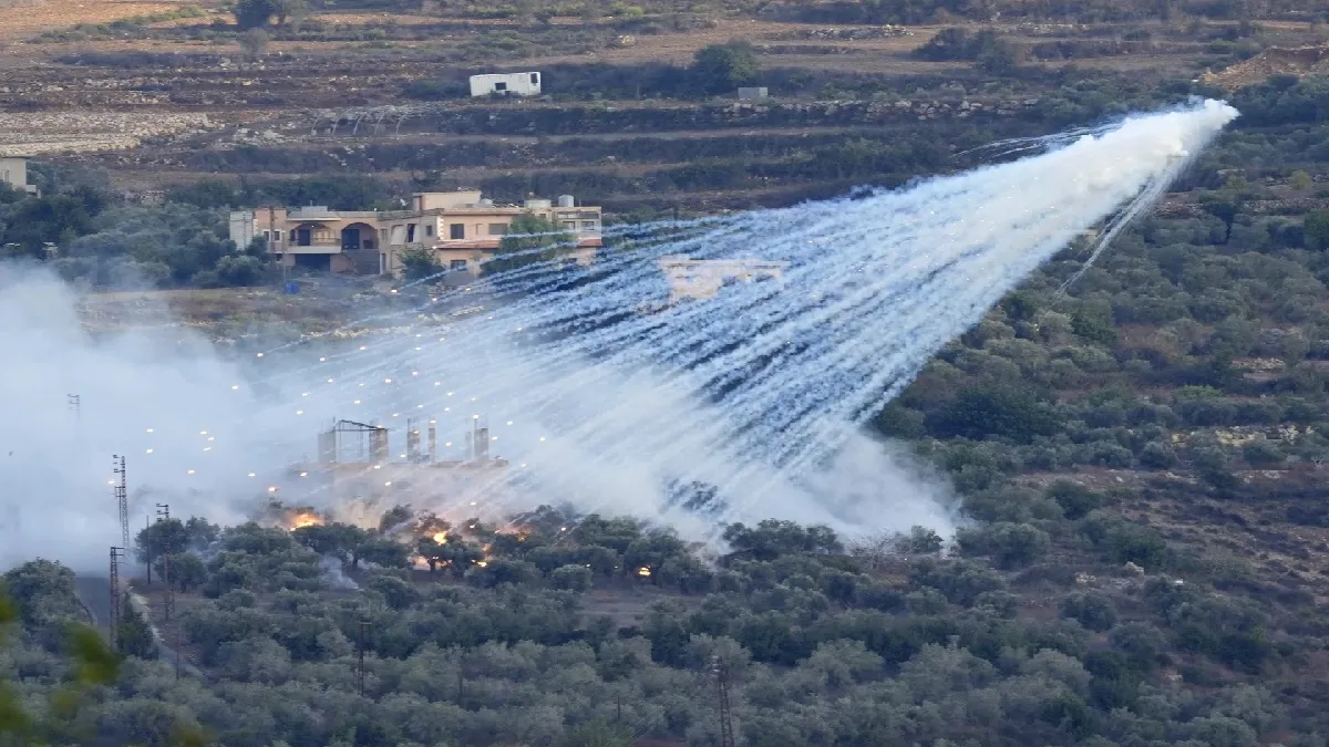 Hezbollah Fired Rockets At Israel Military Bases- India TV Hindi