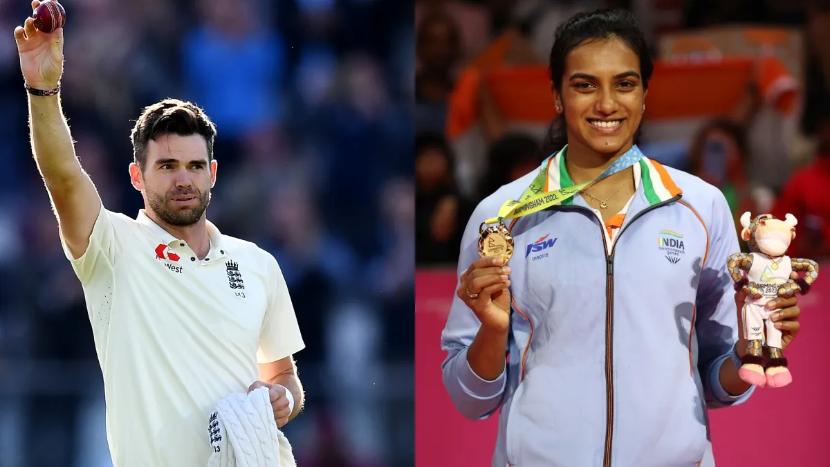 James Anderson And PV Sindhu- India TV Hindi