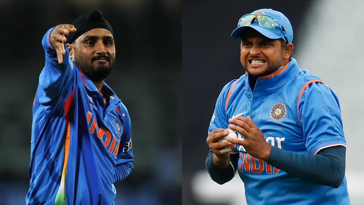 Harbhajan Singh And Suresh Raina- India TV Hindi