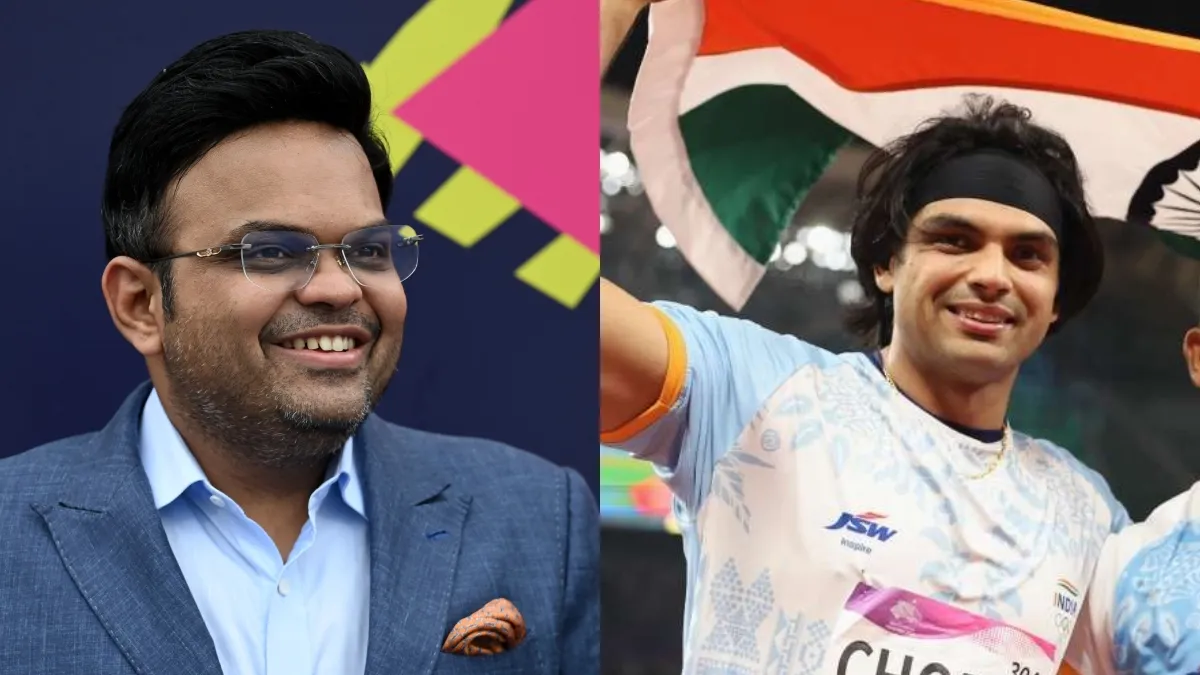 Jay Shah And Neeraj Chopra- India TV Hindi