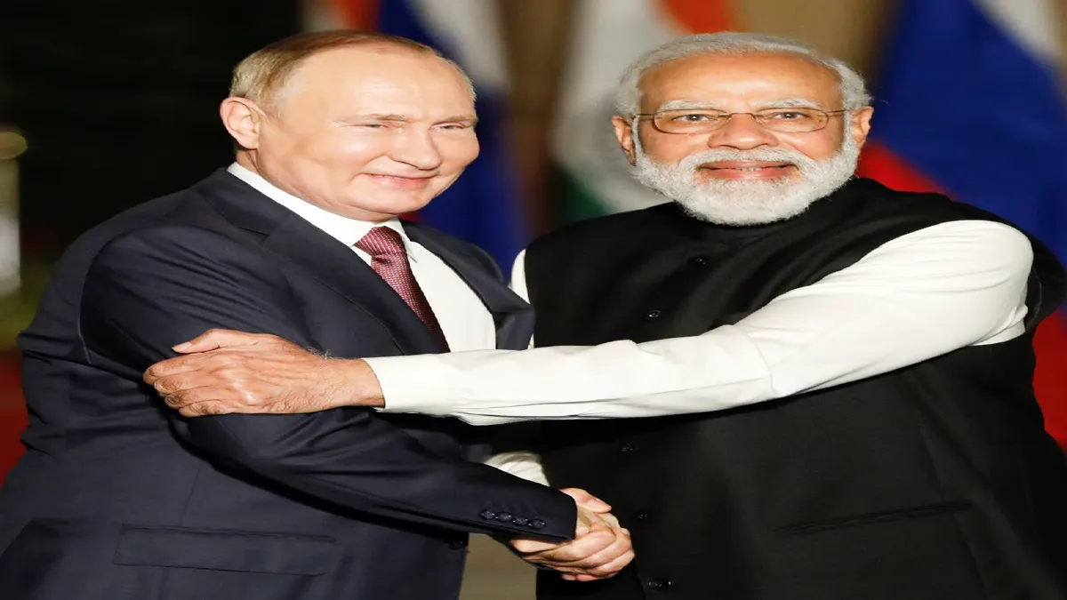 PM Narendra Modi and Vladimir Putin- India TV Hindi