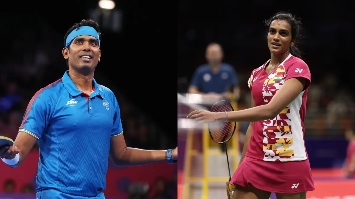 Sharath Kamal And PV Sindhu- India TV Hindi