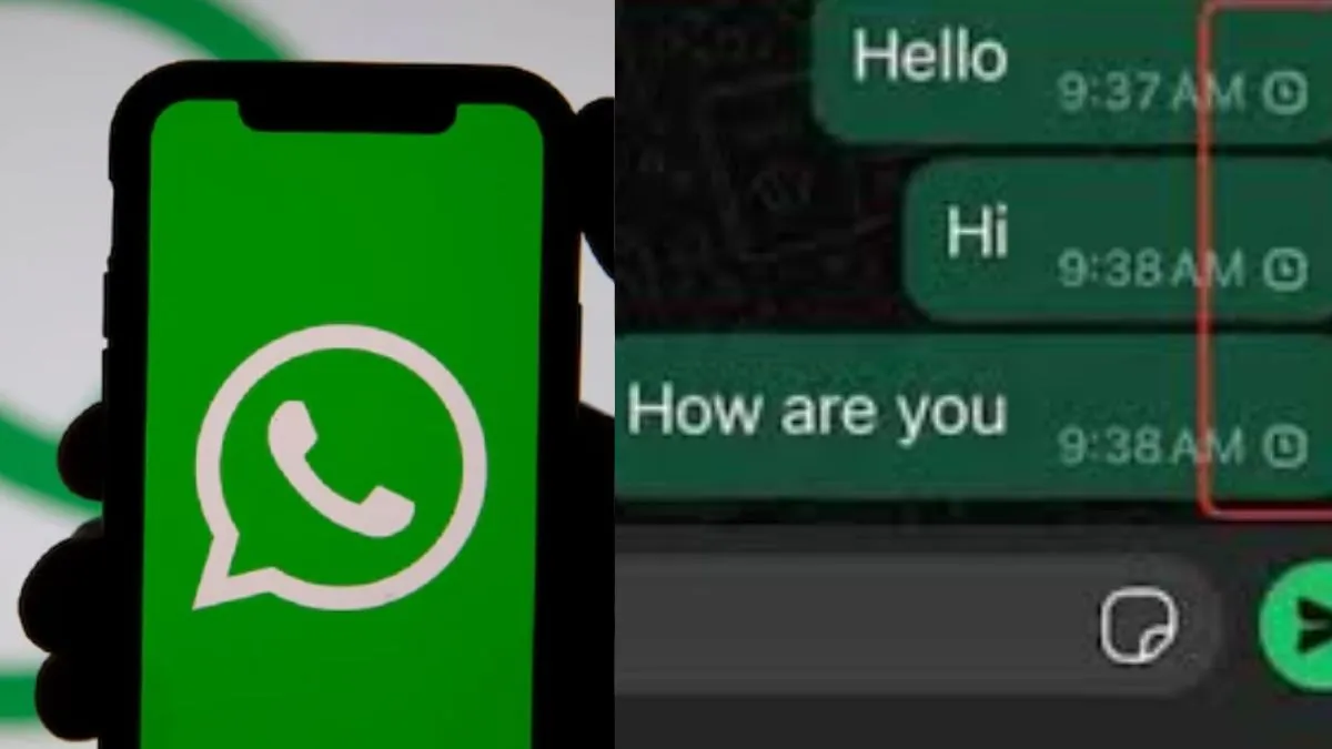 whatsapp clock icon meaning, Whatsapp clock icon, What does the clock symbol mean on WhatsApp- India TV Hindi