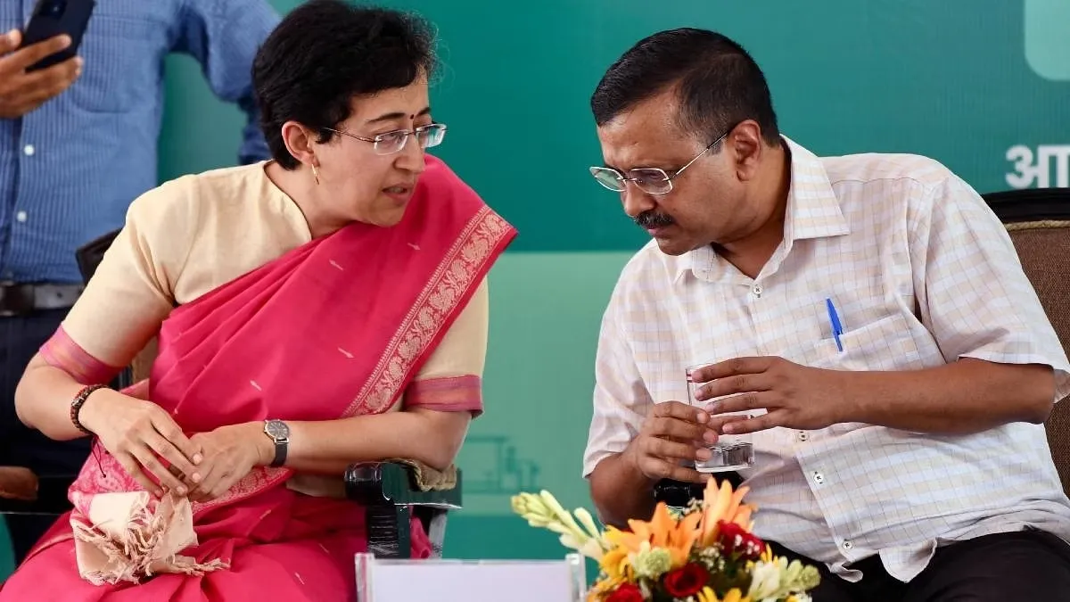 cm kejriwal and atishi- India TV Hindi