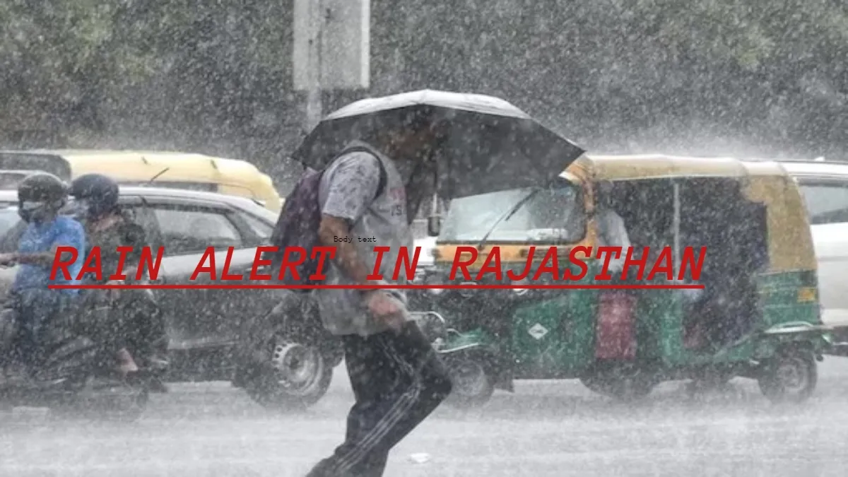 Heavy rain alert in rajasthan- India TV Hindi