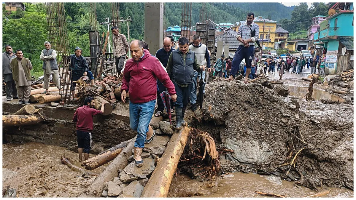 Devbhoomi Himachal Pradesh 45 people missing after cloudburst search operation still underway- India TV Hindi