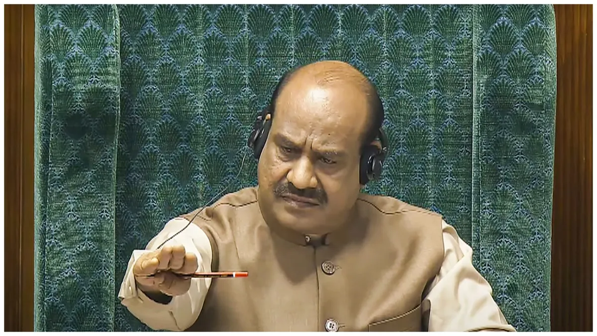 Om Birla Said These days the story of narrating Mahabharata is being widely discussed in the House- India TV Hindi