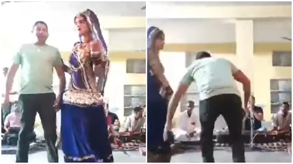 rajasthan man dancing and Heart Attack Viral Video on instagram - India TV Hindi