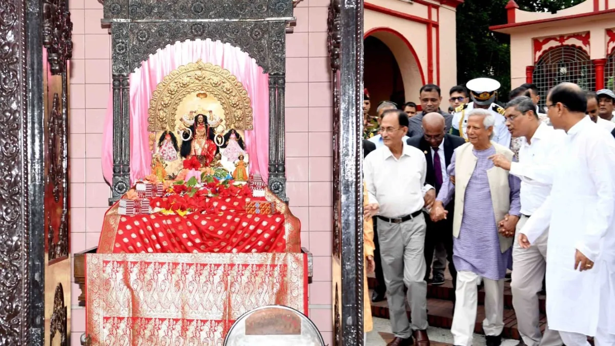 Muhammad Yunus Dhakeshwari temple- India TV Hindi