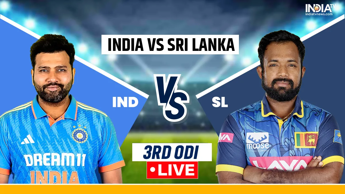 IND vs SL 3rd ODI Live Score Update- India TV Hindi