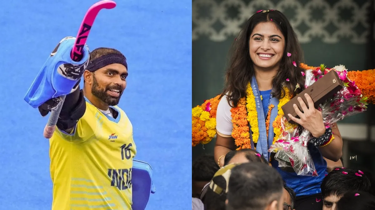 PR Sreejesh And Manu Bhaker- India TV Hindi