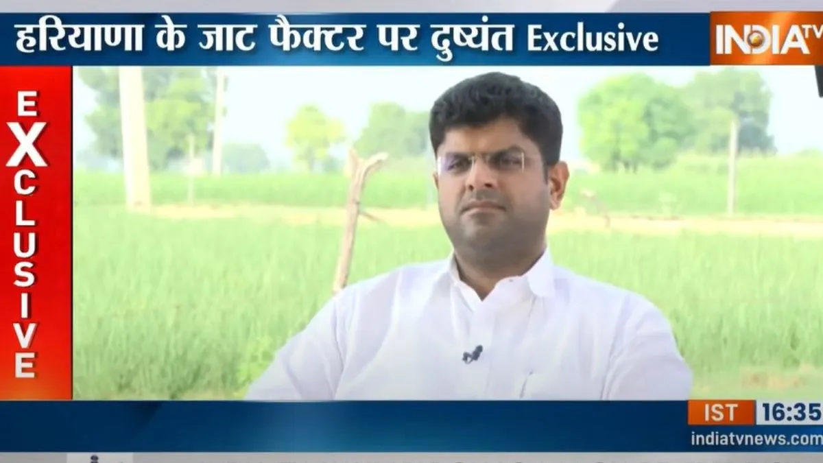 जेजेपी प्रमुख दुष्यंत चौटाला का Exclusive Interview.- India TV Hindi