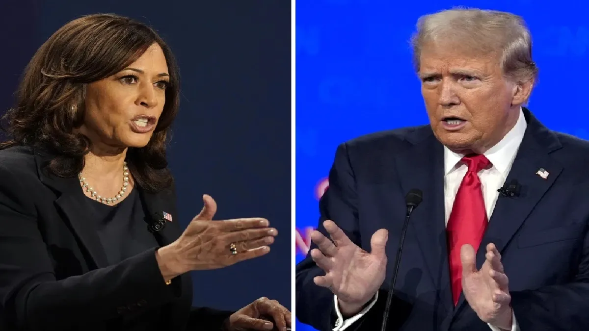 Kamala Harris and Donald Trump- India TV Hindi