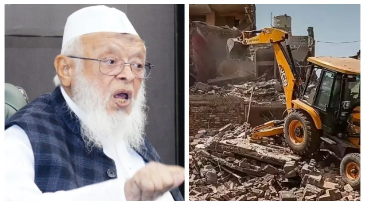 madani on bulldozer action- India TV Hindi