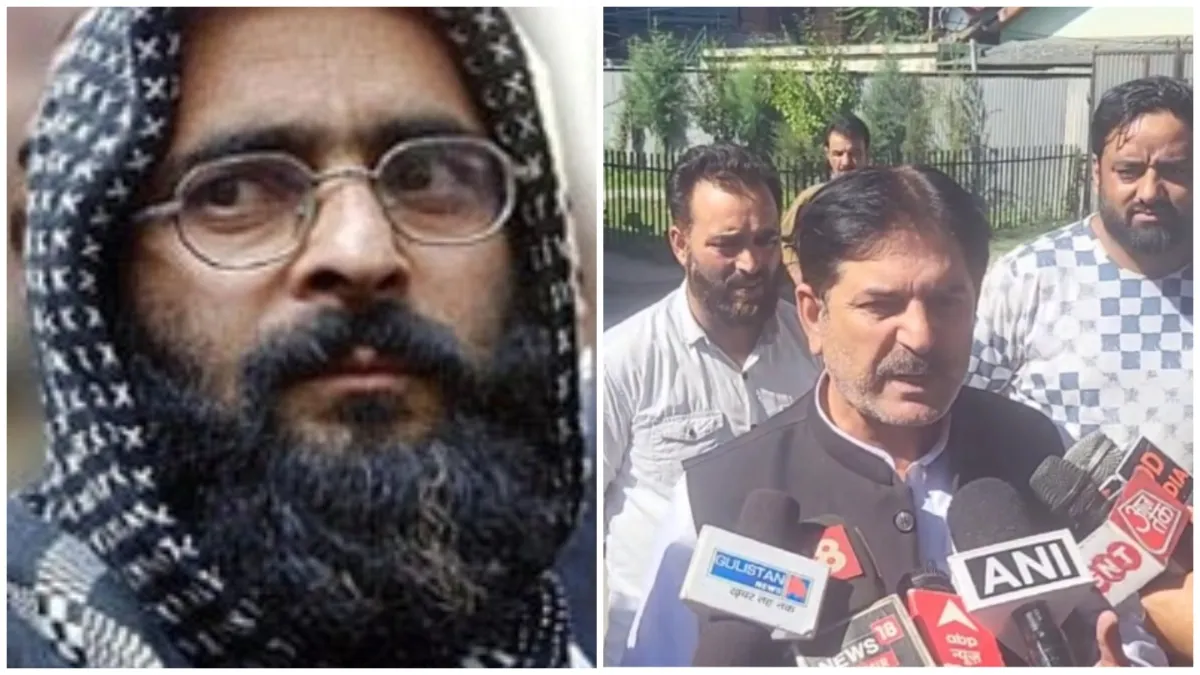 Afzal Guru brother Aijaz Guru filed nomination from Sopore said he has been suffering for 35 years- India TV Hindi