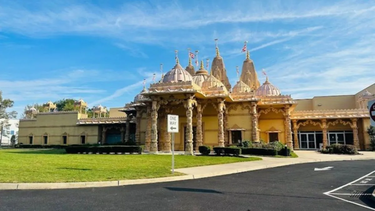 hindu temple vandalized in usa- India TV Hindi