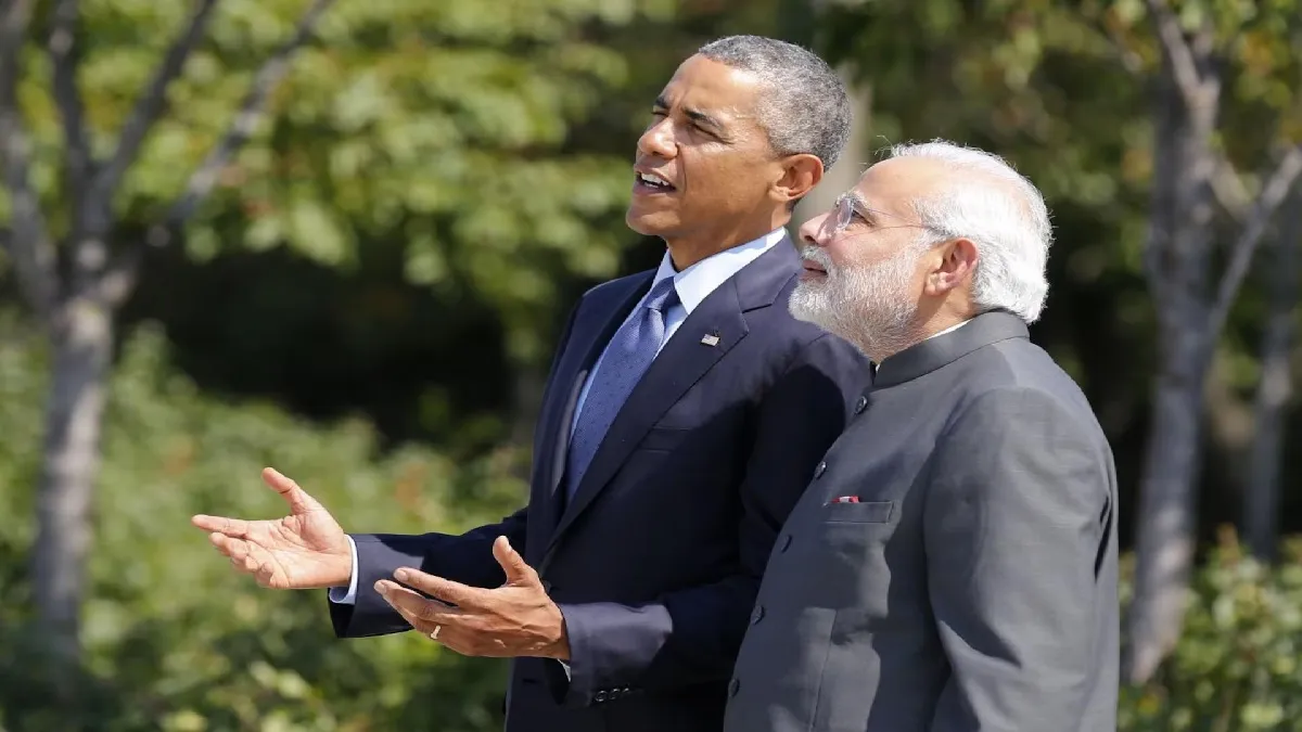 PM Narendra Modi and former US President Barack Obama- India TV Hindi