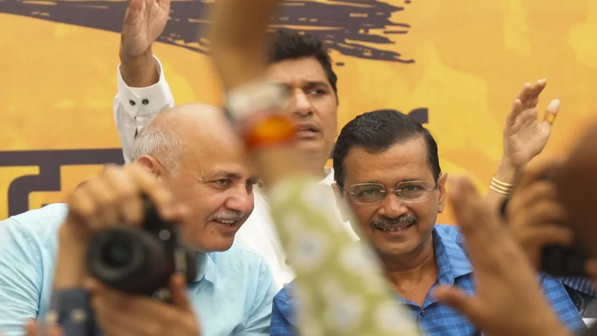 manish sisodia and arvind kejriwal- India TV Hindi