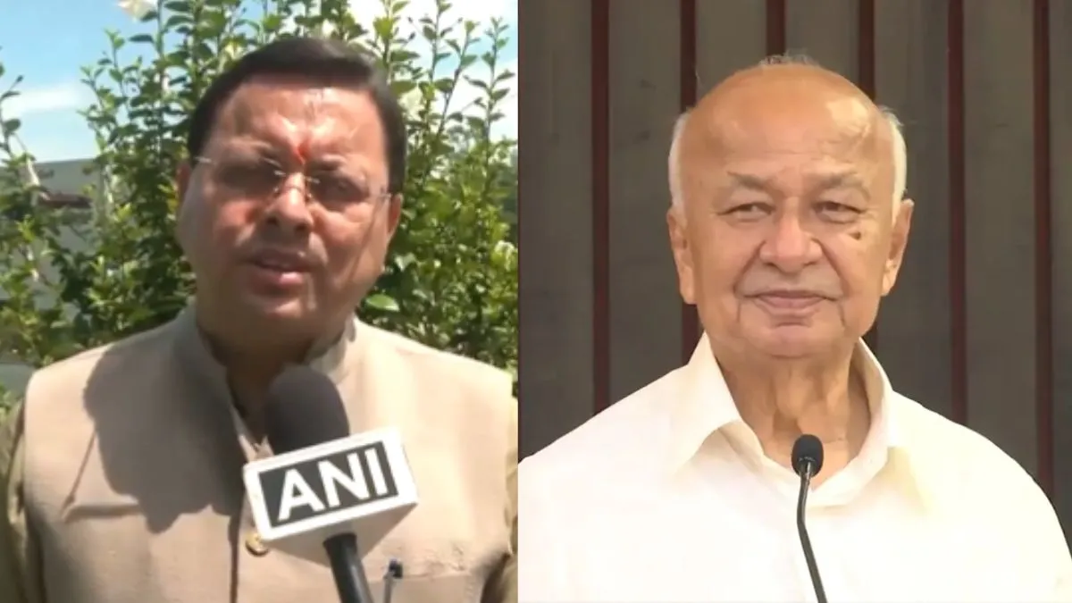 Pushkar Singh Dhami, Sushil Kumar Shinde- India TV Hindi