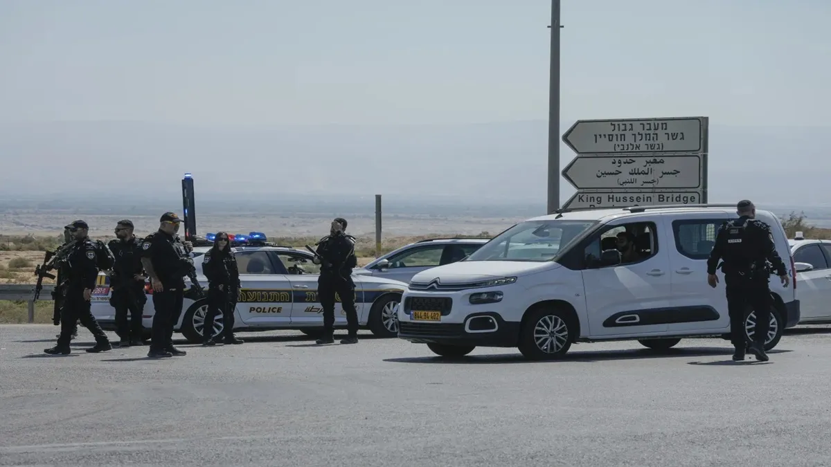 West Bank Jordan border crossing- India TV Hindi