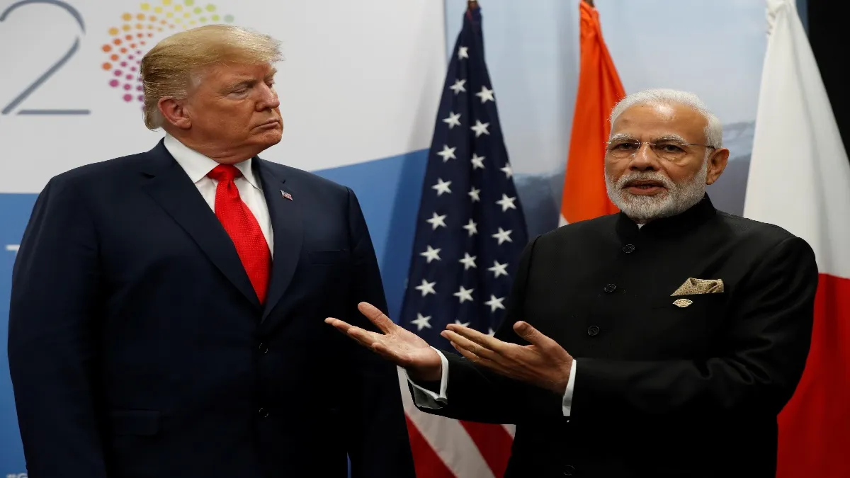 Donald Trump and PM Narendra Modi- India TV Hindi