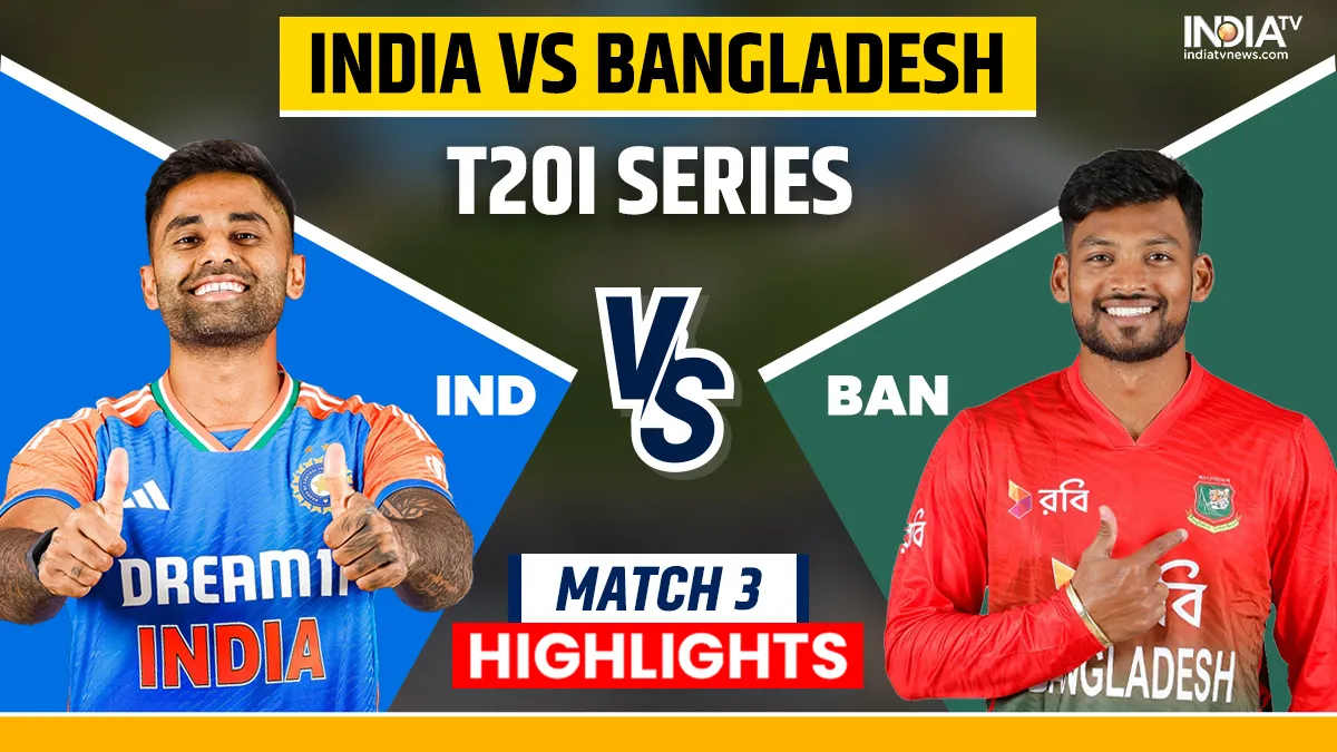 IND vs BAN 3rd T20I - India TV Hindi