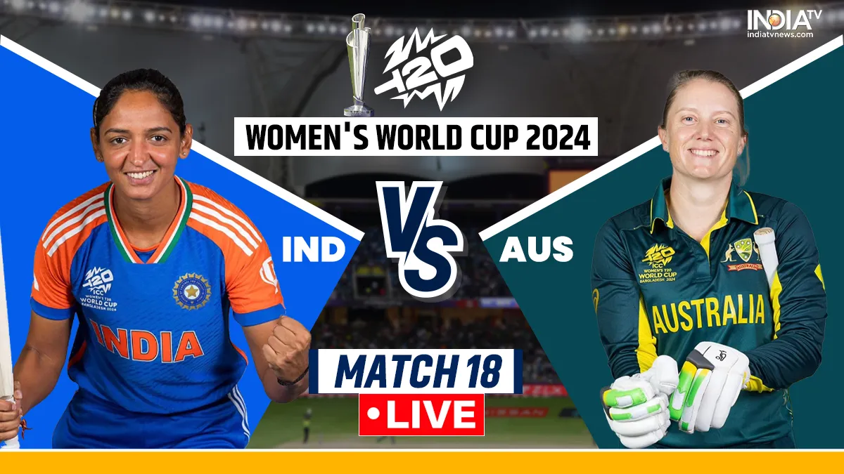 IND-W vs AUS-W T20 World Cup Match Live Score- India TV Hindi