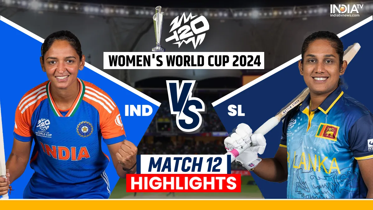 IND W vs SL W- India TV Hindi