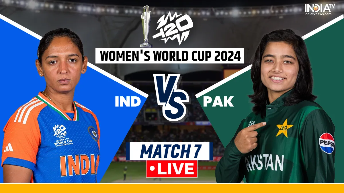 IND vs PAK Womens T20 World Cup Match Live Score- India TV Hindi