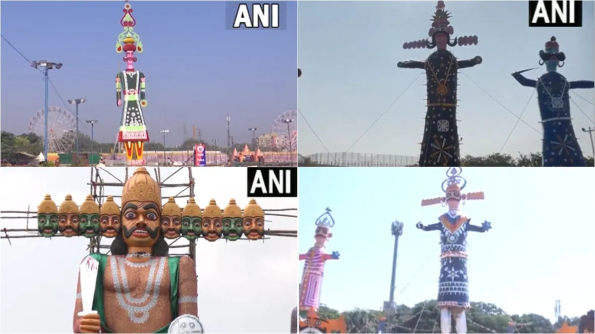 Vijayadashami Ravana will be burnt across the country 100 feet statue will be prepared in UP and 120- India TV Hindi