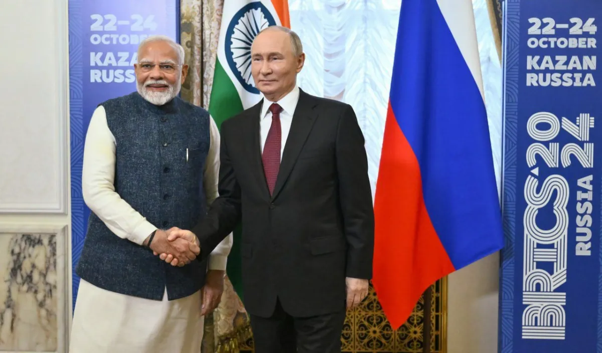 PM Narendra Modi and Russian President Vladimir Putin- India TV Hindi